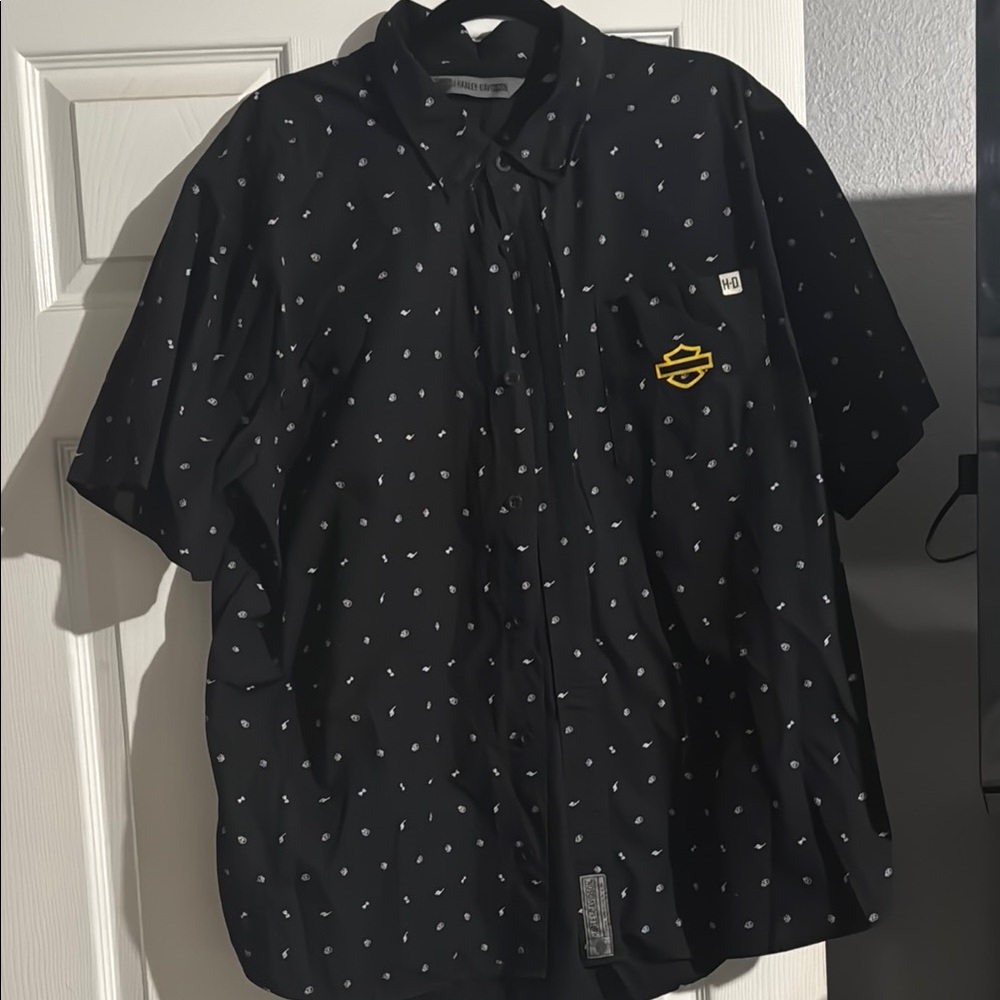 Harley Davidson collared shirt